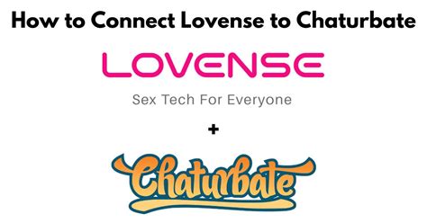 chaturbate lovense|How to Connect Lovense Toys to Chaturbate: With Screenshots!